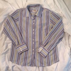 Talbots Long Sleeved Spring Shirt,  Petite 8